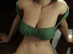 Anna’s sexy striptease in private room