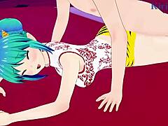 3D animated porn action