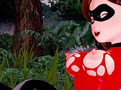 Elastigirl's Intense 3D Thrill Ride