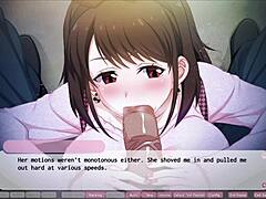 Naughty Japanese school girl plays risky games with stepdaddy’s friend for orgasm