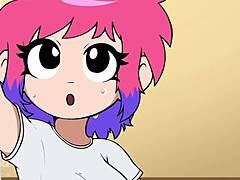 Scott Pilgrim’s Animated Fiery Duel