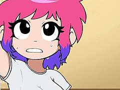 Scott Pilgrim’s Animated Fiery Duel