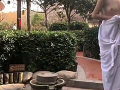 i caught chinese girl masturbating naked outdoors
