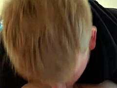 Gay Blowjob in Dark Alley