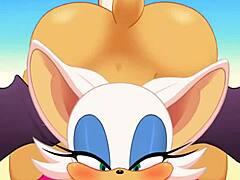 Rouge Sucks Cock and Gets Ass Fucked