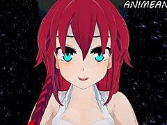 3D Anime’s Bold Intense Desire