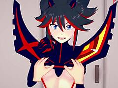 Ryuko's Heartfelt Hentai Ignites