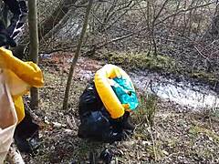 Fearless Outdoor Rubber Fuck Skills