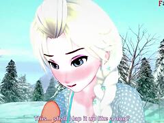 Elsa Sucking And Fucking In Frozen Fantasy