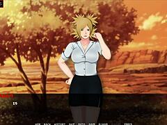 Sarada’s Captivating 3D Temari Scene