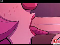 anime clown girl’s daring tease