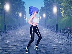 Anime Girl’s Raw Bold Action