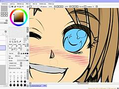 Hentai speed drawing flats and shading big tits raw