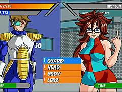 dragon girl fucks android 21 in hentai