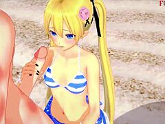 Marie Rose’s Bikini Ocean Tease