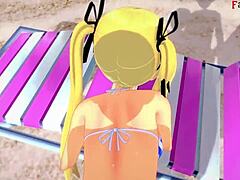 Marie Rose’s Bikini Ocean Tease
