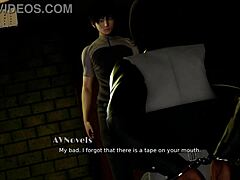 Anime Novel on Glowing Screen