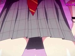 Anime babe’s hidden classroom passion