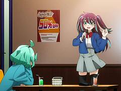 Magical Girls in Anime Bedroom Heat