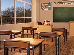 3D Schoolgirls Naughty Detention