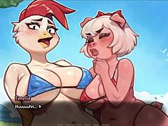 my pig princess hentai game teaches sex with tits