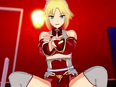 mordred pendragon jerks you off to finish inside