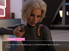 my midnight paradise with big-ass blonde playing cock