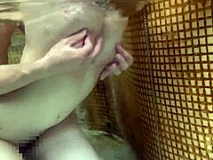 Japanese Newcomer’s Misty Bathhouse Lust
