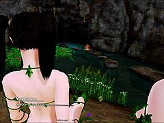 3d harem with stunning beauties