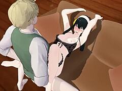 Specific Yor and Loid’s Wild Couch Creampie Session