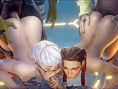 gaming clips turn steamy