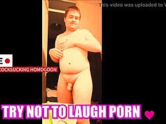 Hilarious Gay Blowjob Challenge With Silly Cocksucking