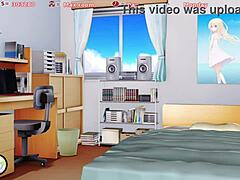 Ever seen Max jerk off his curvy friend in 3D?