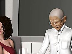 max's wild orgy with curvy harem girls