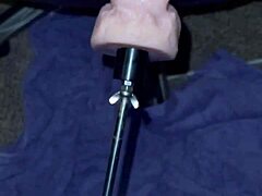 gay dude’s teasing anal dildo play on display