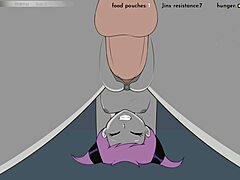 Jinx and Blackfire’s Gritty Clash