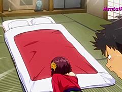 Chasing Brunette’s Anime Fuck