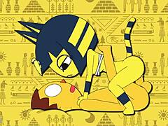 Ankha Shines in Animated Moments