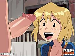 Blondes’ sensual Fallout adventure