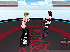 tiffany ambrosia dominates julia in fight club