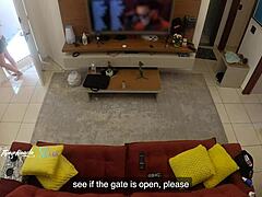 Hot wife's sofa banging