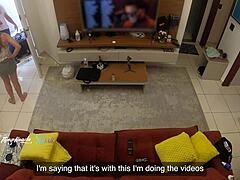 Hot wife's sofa banging