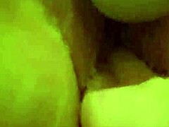 Fucking and gapping with fruit