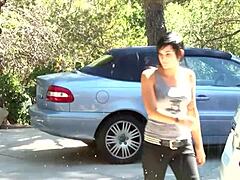 Lesbians having sex in bedroom