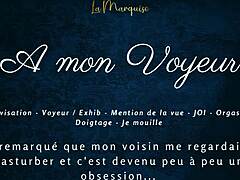 Oh wow, check out this French solo voyeur hitting multiple orgasms 😍