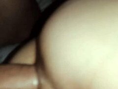 Intense sphincter stretching during anal sex