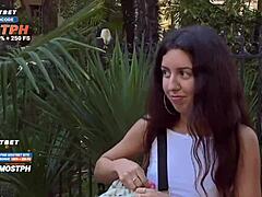 Cum drenched beauty in ecstasy