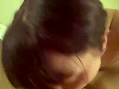 Hot hotel action: deepthroat fun