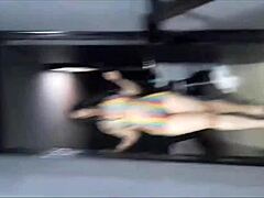 Big ass girl gets double teamed