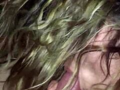 Amateur wife cheats and gives blow job to another man